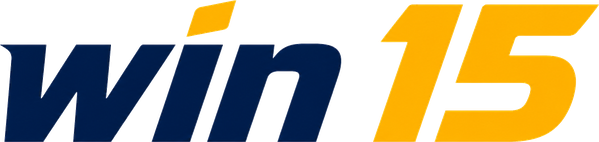 win 15 brand logo
